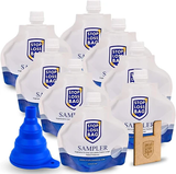 StopLoss Bags 4-pack w/funnel,4 extra caps