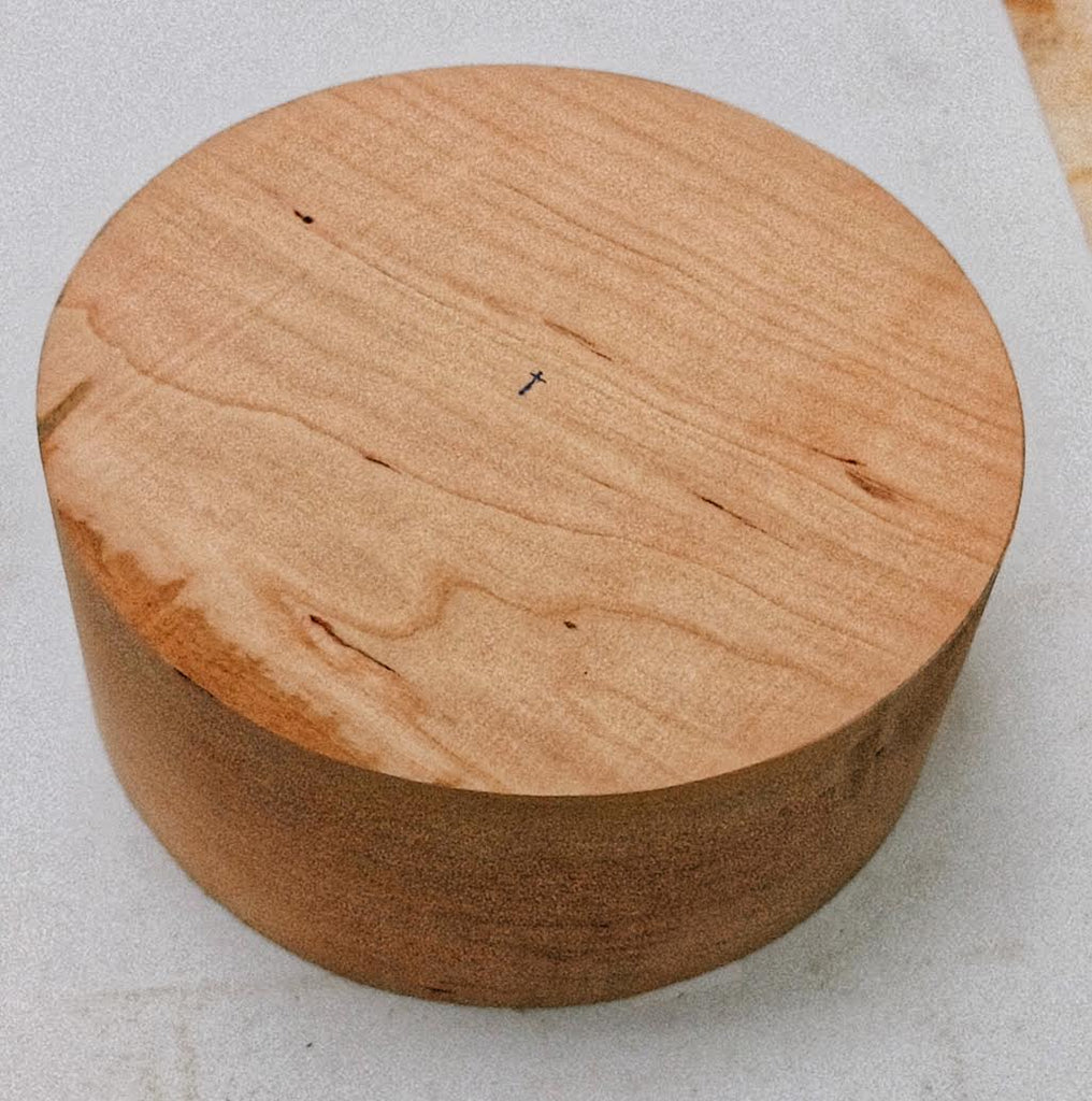 Cherry Round Bowl Blank 4"