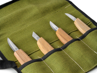 Basic Set of 4 Knives (4 knives in roll)