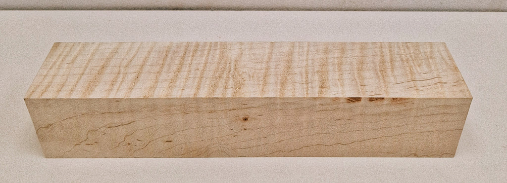 Curly Maple #4 9 1/2" X 2" X 2"