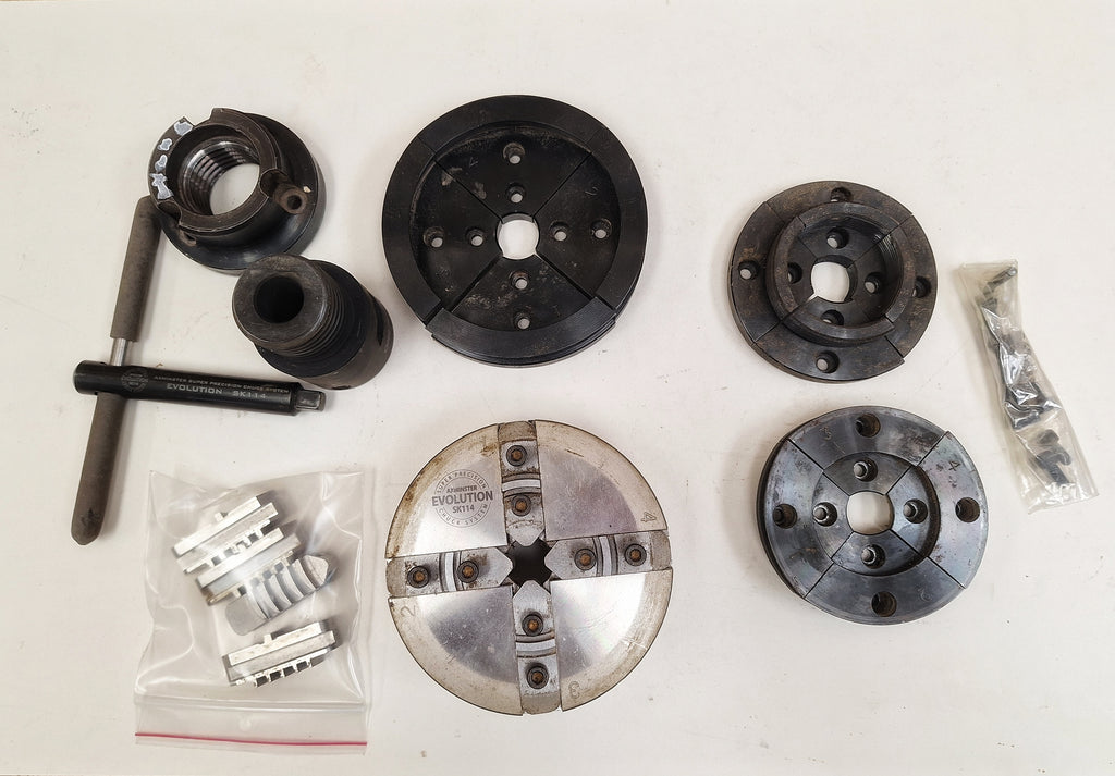 Axminster SK114 Chuck & Jaws - USED