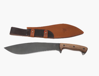 BEAVERCRAFT Kukri Knife with Leather Sheath