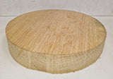 White Oak Rounded Bowl Blanks