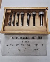 7 piece Forstner Set