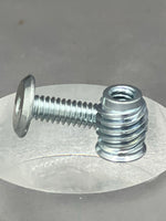 Rampa-set-SKD330 Insert 12x15 - 1/4-20 & \KFFlathead Screw / 1/4- 20 x 20mm- Nickel - Set of 8