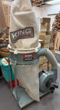King 1200 CFM Dust Collector - USED