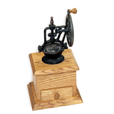 Cast Bronze Antique Style Coffee Grinder- 3 x 4 x 6 with a Ceramic Grinder.