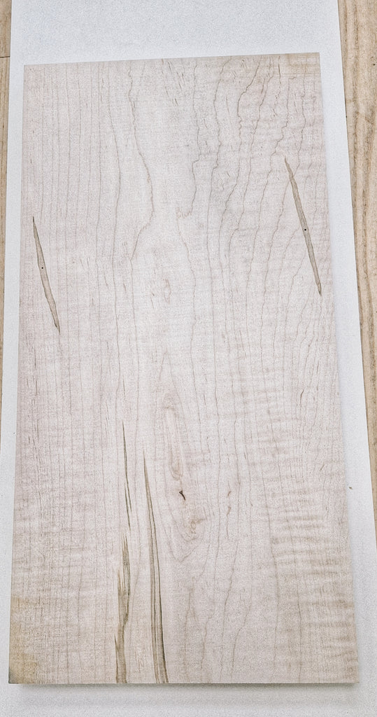 Curly Hard Maple Boards #34 - 5A - 24" x 12 3/16" x 1 1/4"