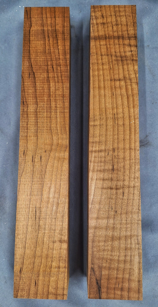Curly Roasted Maple 2" x 2"