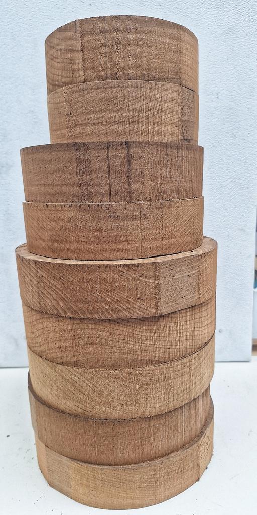 Roasted Maple Round Bowl Blanks