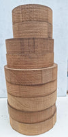 Roasted Maple Round Bowl Blanks