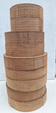 Roasted Maple Round Bowl Blanks