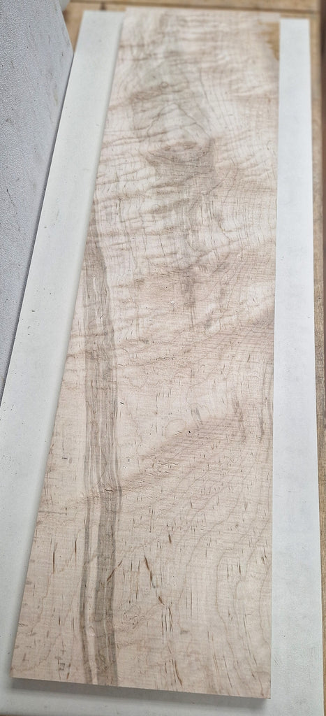 Curly Hard Maple Boards #23  5A - 36 " x 9 1/2" x 1"