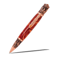 PKRISEAC Phoenix Rising Twist Pen - Antique Copper