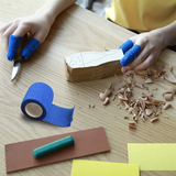 BEAVERCRAFT Cut Resistant Adherent Wrap Tape for Wood Carving and Whittling