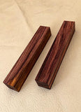 Cocobolo Pen Blank Two Tone 13/16” x 13/16” x 5 1/4”