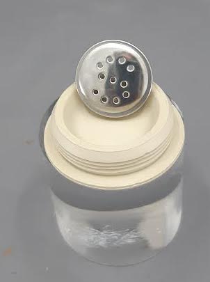 Salt  Shaker Top & Rubber Plug Set