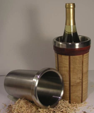 SMOOTH TURNING-Stainless Steel Wine Cooler/Flower Vase