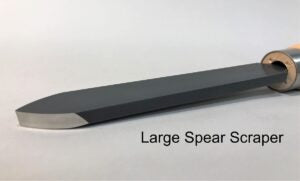 Robust - Large Spear Scraper - Unhandled