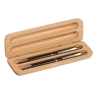 Double Pen Maple Wood Box