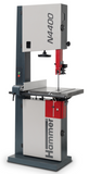 Hammer-Bandsaw N4400 w/Euro Guides; 12.25" 310mm Cutting Height ,3.5 hp, 220V,156" Blade