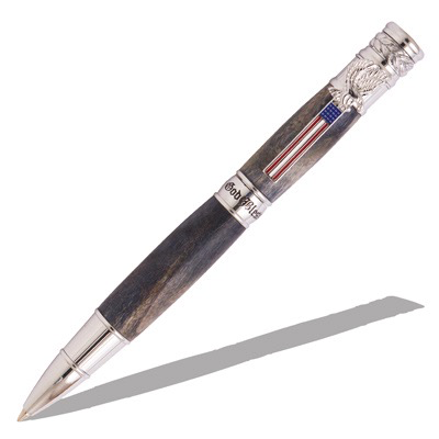 The American Patriot Twist Pen - Chrome