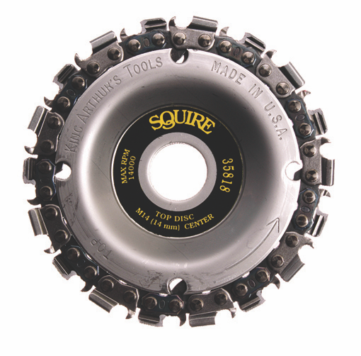 Squire- 5/8 bore 18 tooth chain carver.