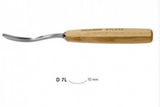 Pfiel #D7L Curved  10mm (25/64”) with medium sized Handle