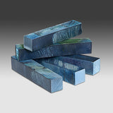 Stabilized Cedar of Lebanon Dye Blue 5’5” x 7/8” x 7/8”