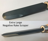 Robust - Extra Large Negative Rake Scraper – Unhandled
