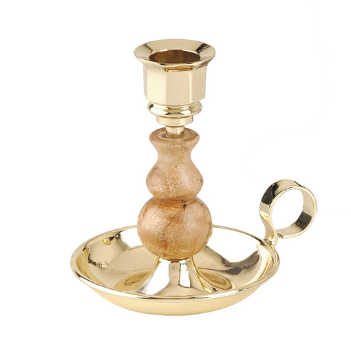 Brass Candle Holder w/ handle
