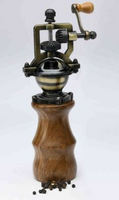 EZ-Assemble Antique Style Salt and Pepper Mill Mechanism in Antique Brass