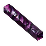 WXAQB20-Aquabright Swirl Purple & Silver  3/4" x 5"