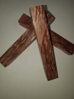Stabilized-Hard Maple with Bark Inclusions Dyed Red
5.5” x 7/8” x 7/8”