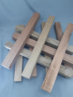Wood Set - 10 Pieces of Goncalo Alves or Afromosia