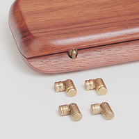 5mm Mini Brass Barrel Hinges 10 pk.