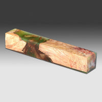 Stabilized wood with Alumilite Pen Blanks 7/8” x 7/8” x 5 1/2”