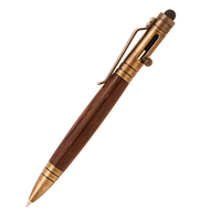 Bolt Action Tec Pen - Antique Brass