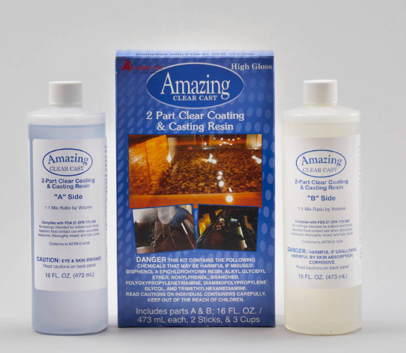 Alumilite Amazing Clear Cast Plus - 16 oz with UV Protection