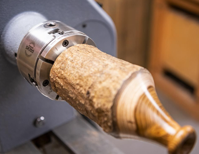 Axminster online woodturning lathe