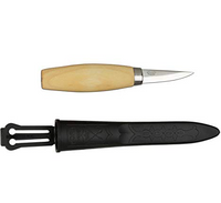Mora Wood Carving Knife — 120  6 mm length with plastic sheath