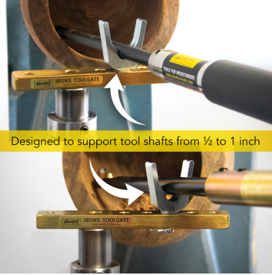 WoodCut Tools - Phil Irons Tool Gate 1” x 5” post