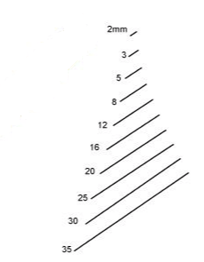 Pfeil Skew Tool Double Bevel | Woodchuckers.com