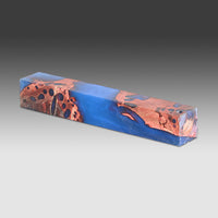 Hybrid Pen Blank Acrylic & Stablized Wood
5/8”x5/8”x5.5”