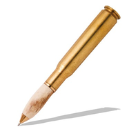 50 Caliber Mach Gun Bullet Cartridge Twist Pen Kit- PARKER REFILL