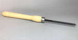 Robust-G-375B-WH 3/8” Bowl Gouge with Parabolic Flute - with 14" Maple Handle