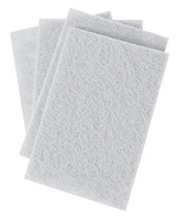 Hand Pad White- Non Abrasive - 10 Pack