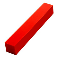 Solid Red Pen Blank 3/4”X3/4”x5” - WXSCRED