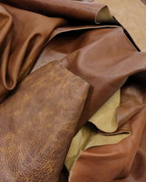 Scrap Upholstery Leather - 1Lb/.45Kg