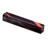 Acrylic Pen Blank-Dark Brown with Thin Orange Line - AA-03